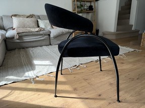 The Uma Chairs are built with a curved back and high-density foam for added comfort.