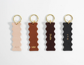 Small Hours Wavy Key Tag