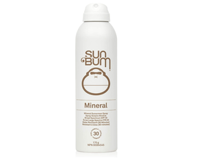 Sun Bum Mineral Spf 30 Sunscreen Spray.