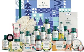 The Body Shop 24-Piece Holiday Beauty Advent Calendar