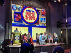 Family programming on the Disney Wish.