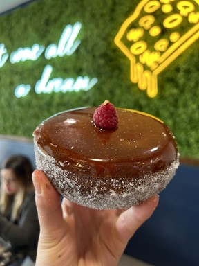 Creme Brulee donut from Saint Honore.