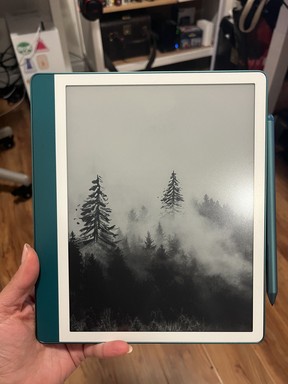 Kindle Scribe lock screen