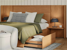 Leif Queen Storage Bed with Nightstands Set