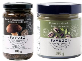 Favuzzi Pistachio Cream & Mushroom Truffle Spread