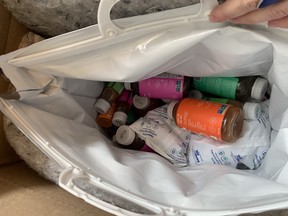The cleanse was delivered well packaged in an insulated cooler bag.