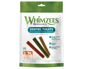 Whimzees Natural Grain Free Daily Dental Long Lasting Dog Treats