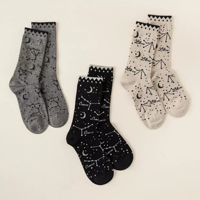 Zodiac Star Sign Socks