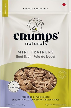 Crumps' Naturals Mt-Fd-105 Mini Trainers Freeze Dried Beef Liver