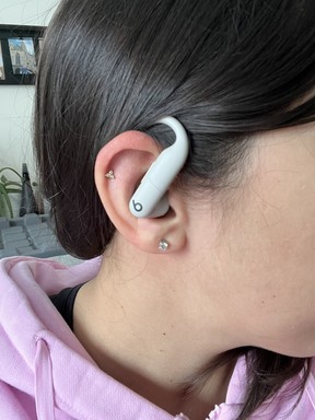 wearing Powerbeats Pro 2 - Quick Sand