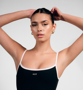 437 the onesie black
