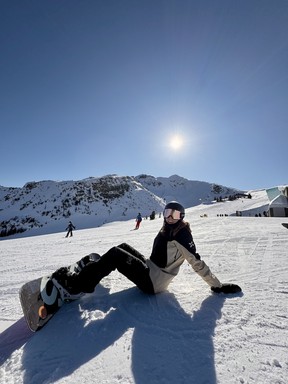 Wrapping up the ski season with a bluebird day on Blackcomb Mountain.
