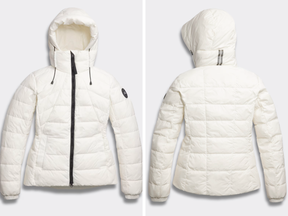 Abbott Hoody Black Label front and back.