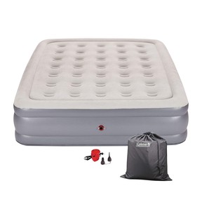 Coleman All-Terrain Double-High Airbed with 120V Pump, Queen