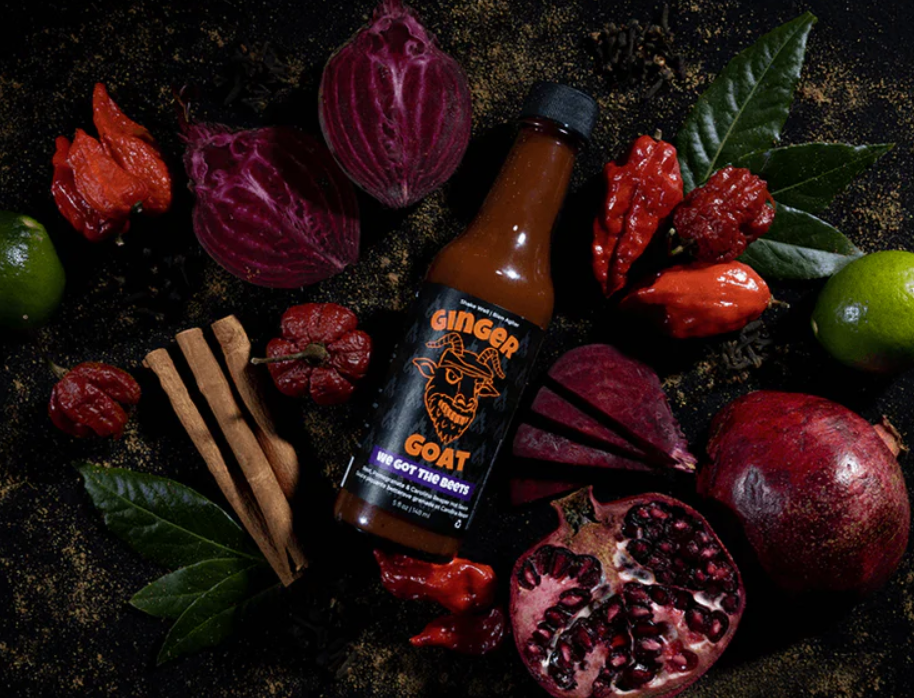  Ginger Goat Hot Sauce.