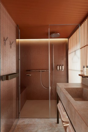 SO/ Paris Photographed by Gaelle Le Boulicaut bathroom