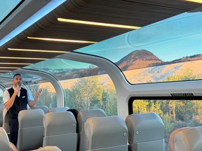 rocky mountaineer host