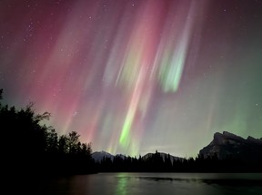 northern lights view ALBERTA