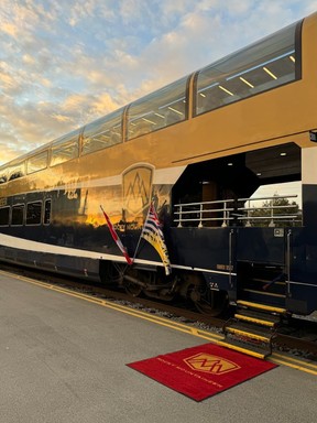 rocky mountaineer train