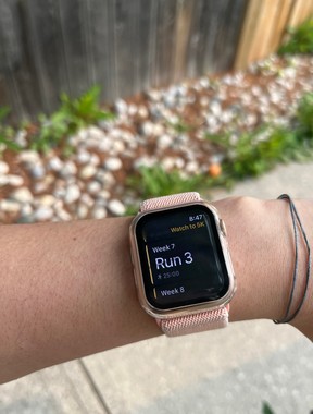 watch to 5k app screen on apple watch