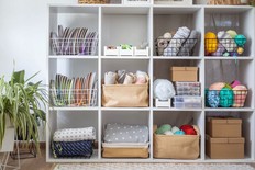 How to organize those multipurpose spaces in your home.