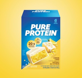 Pure Protein Bars — Lemon Cake