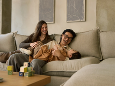 Gaia Collection the in the colour Flax Haven.