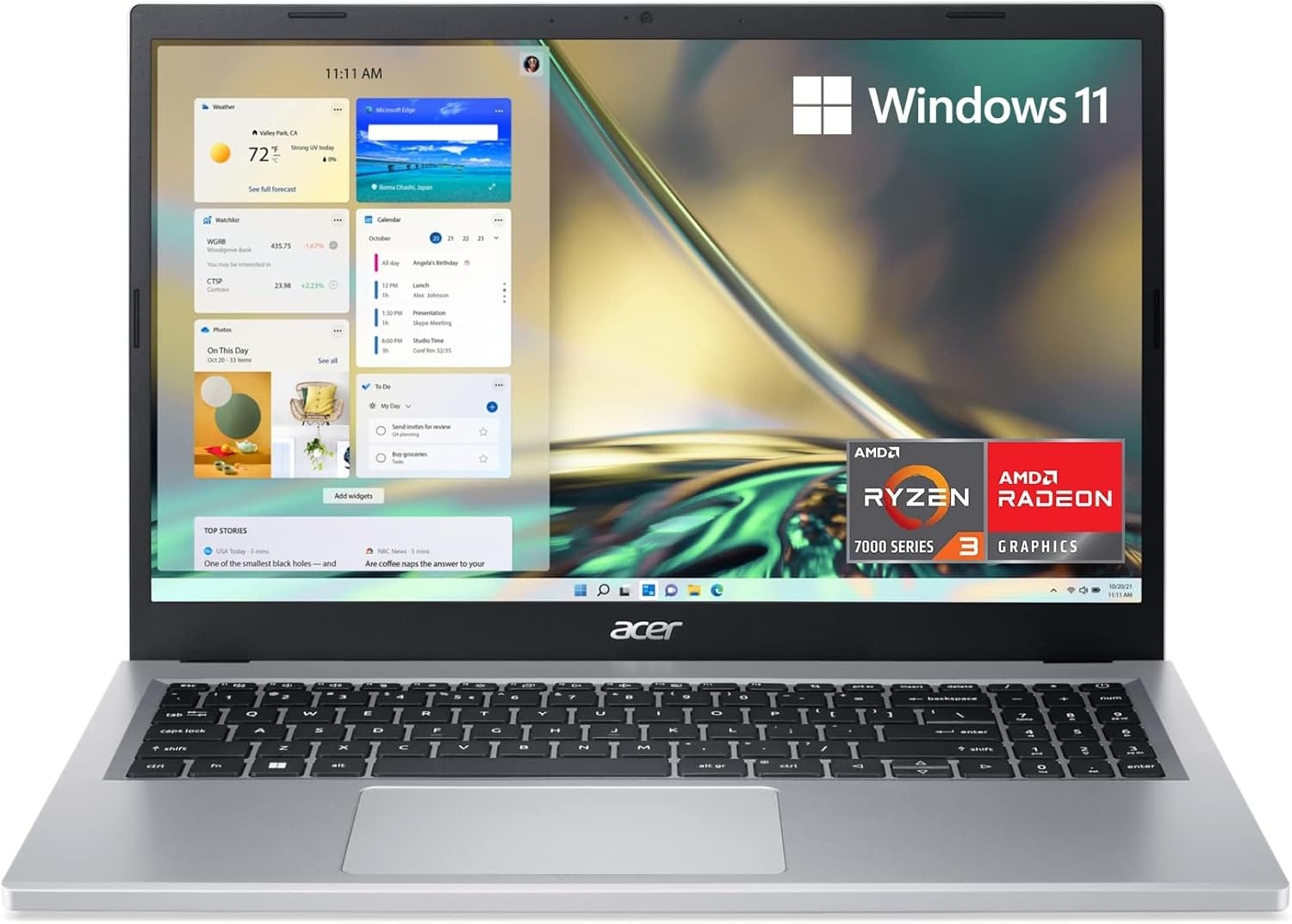  Acer Aspire 3 15.6-inch Laptop.