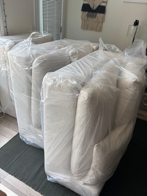 castlery dawson sofa unboxed