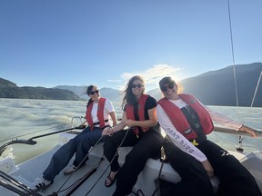 A successful night navigating the water.
