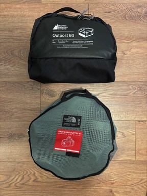 MEC North Face Duffel bag review