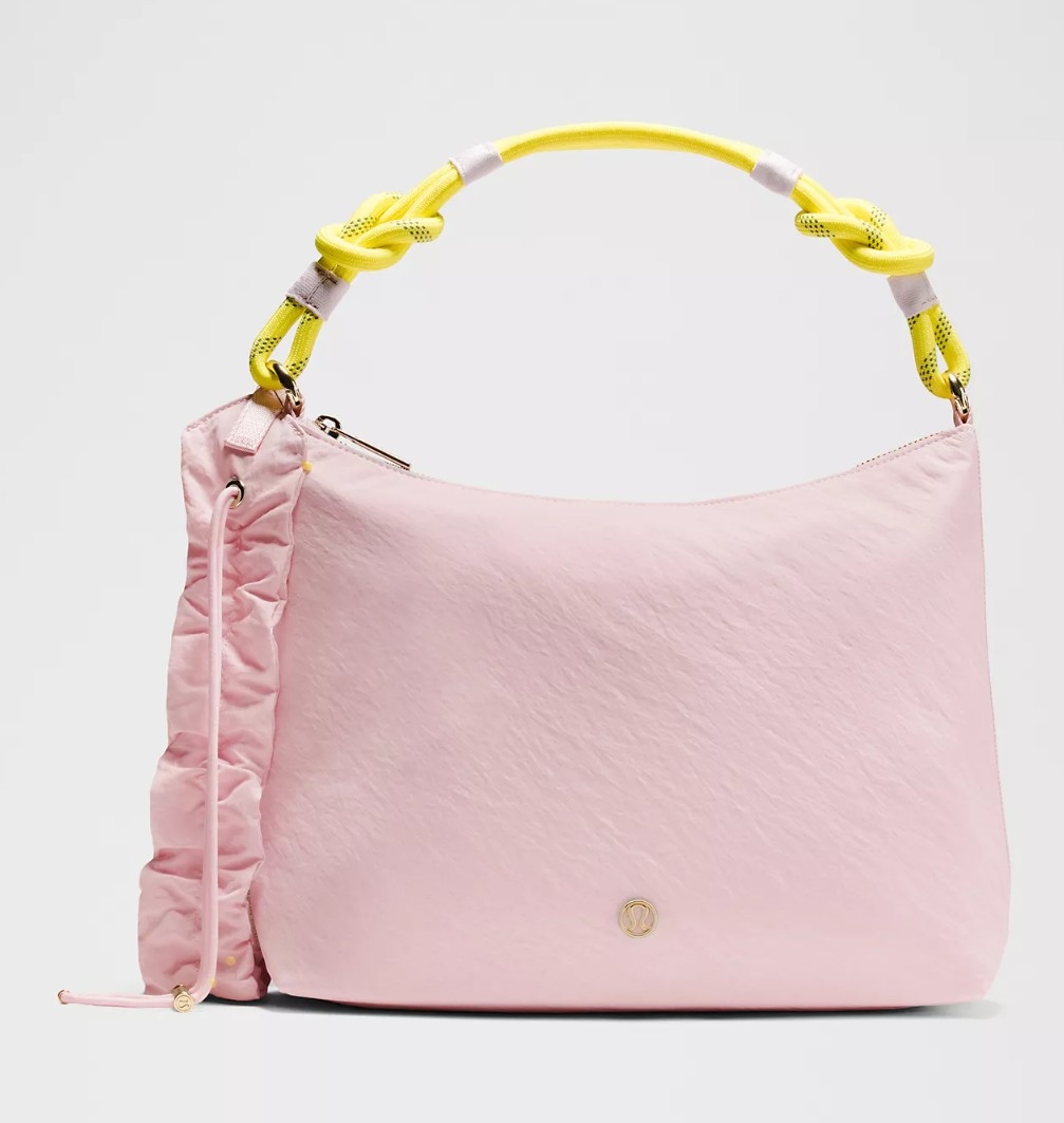  Convertible Ruched Crossbody Bag.