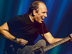 Hans Zimmer live in concert playing the guitar