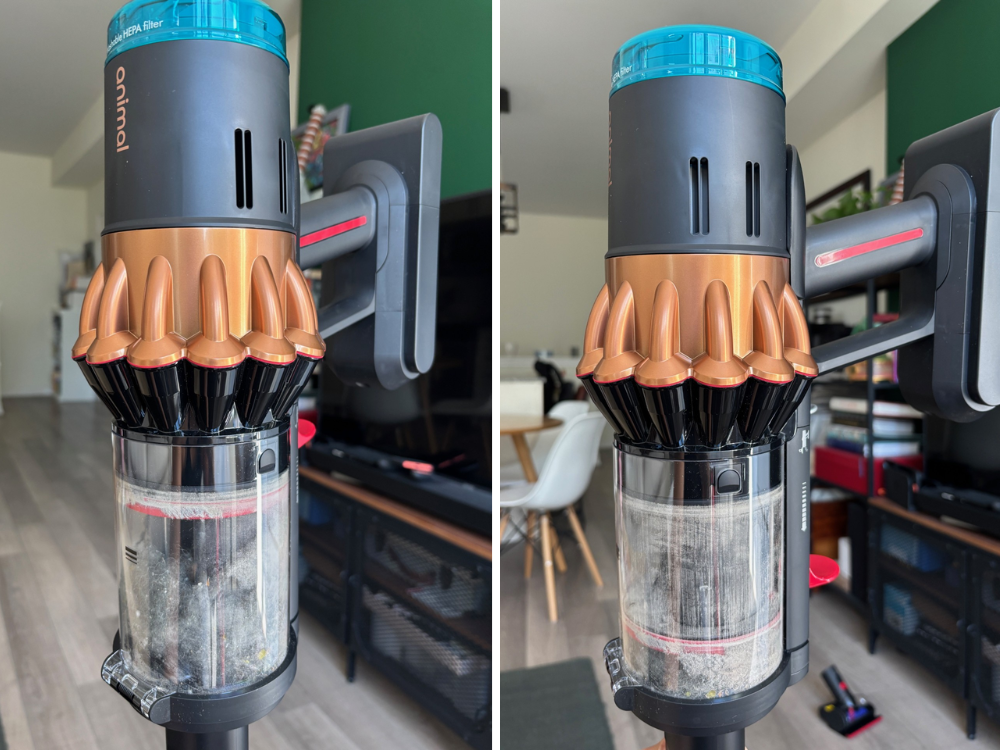  Dyson V16 Piston Animal’s CleanCompaktor bin.
