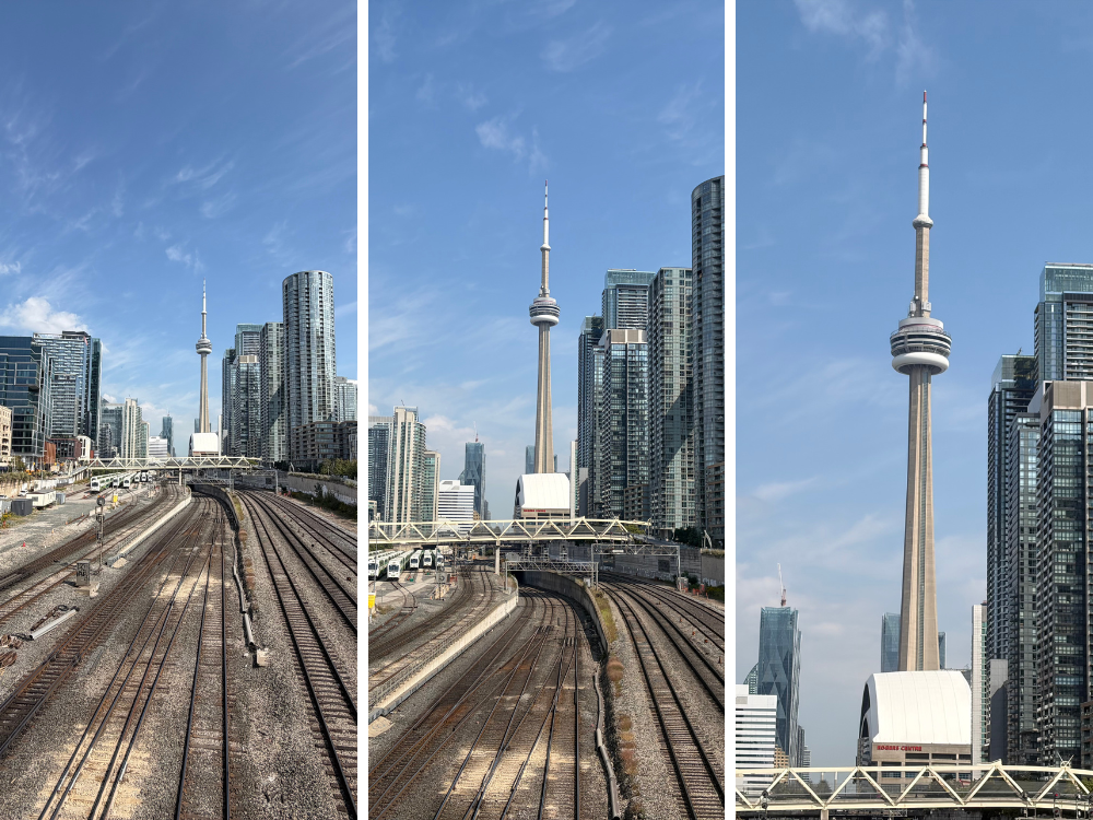  iPhone 17: zoomed in at .5, 1 and 2x.
