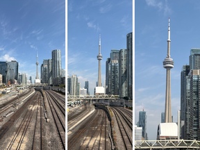 iPhone 17 camera zoomed in at .5, 1 and 2x.