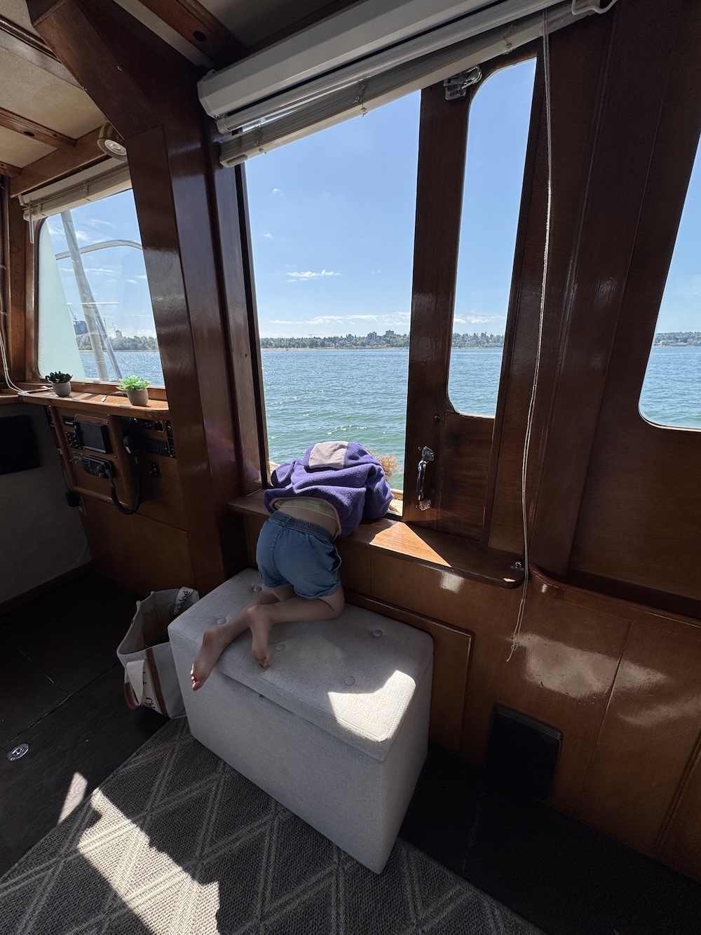  We liked having a spacious interior and exterior to separate our group.