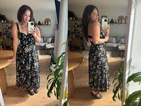 The Lela Dress in Sagittarius.