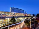 Vancouver International Airport and Fairmont Vancouver Airport in the background. Both earned nods in the 2026 Skytrax World Airport Awards.