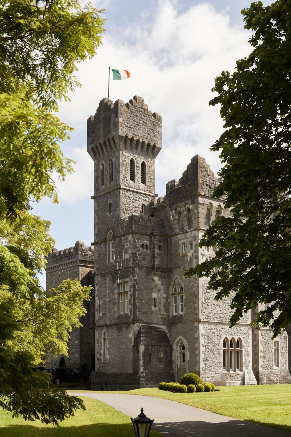 Parts of Ashford Castle date back 800 years.