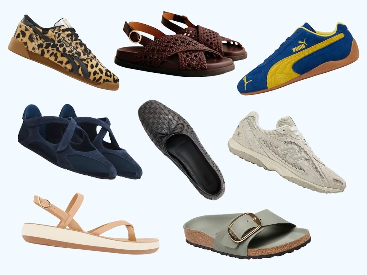 Comfortable and stylish summer travel shoes
