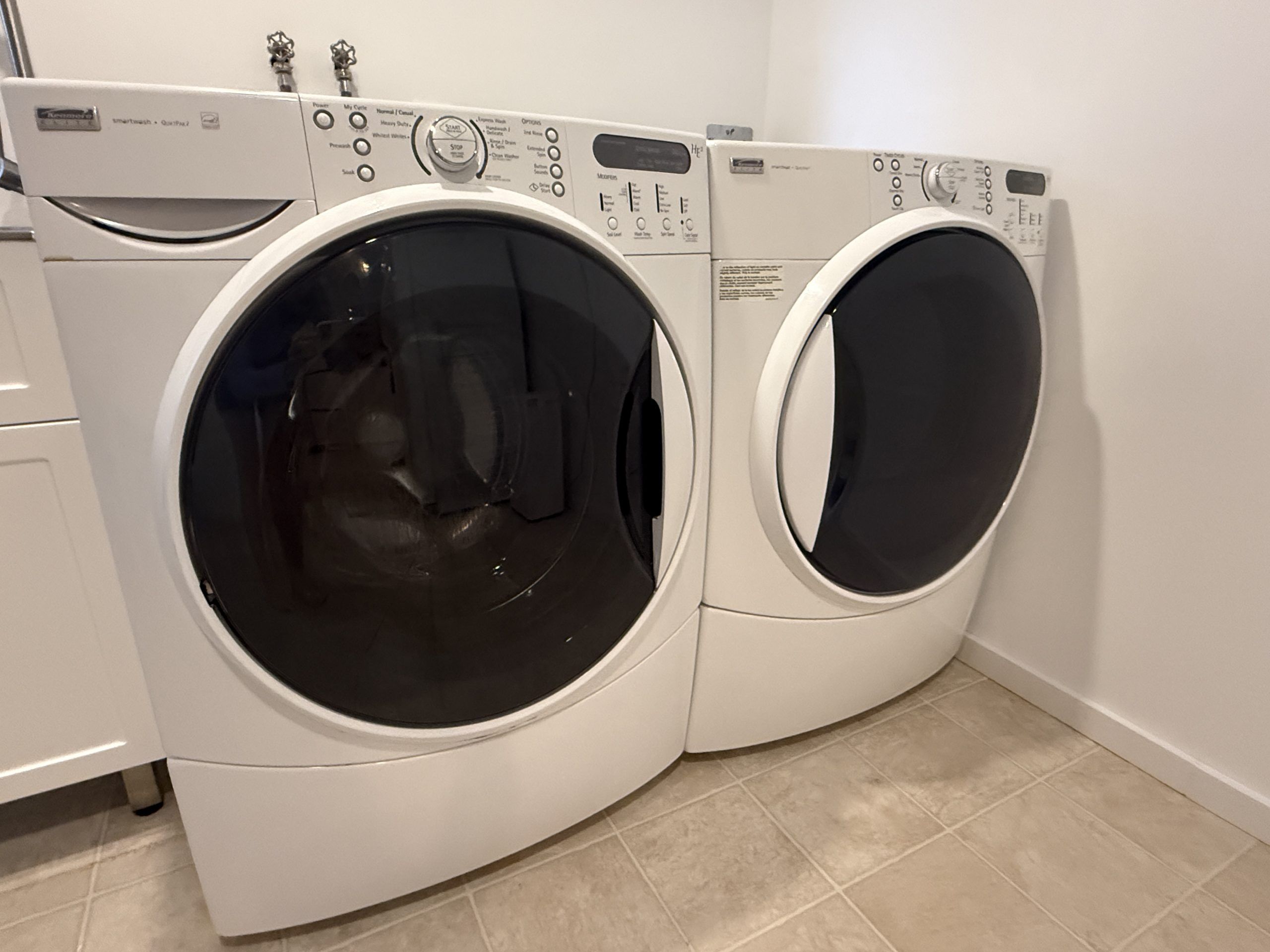 washing machine and dryer