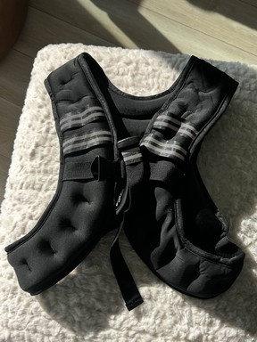 I try to keep the vest in a main area of my home so even while I am doing housework I can get a bit more out of my steps.