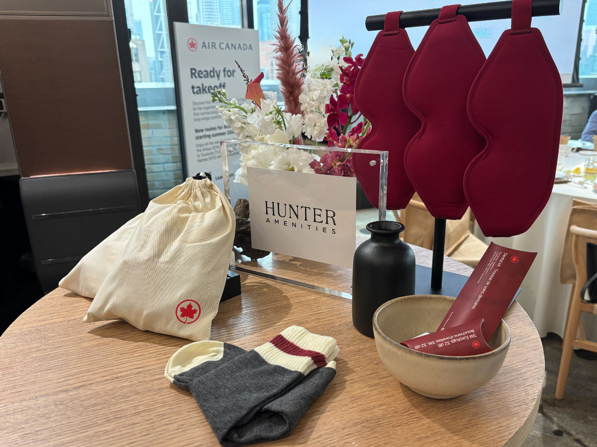 Air Canada unveils in-flight upgrades with new bedding and amenities