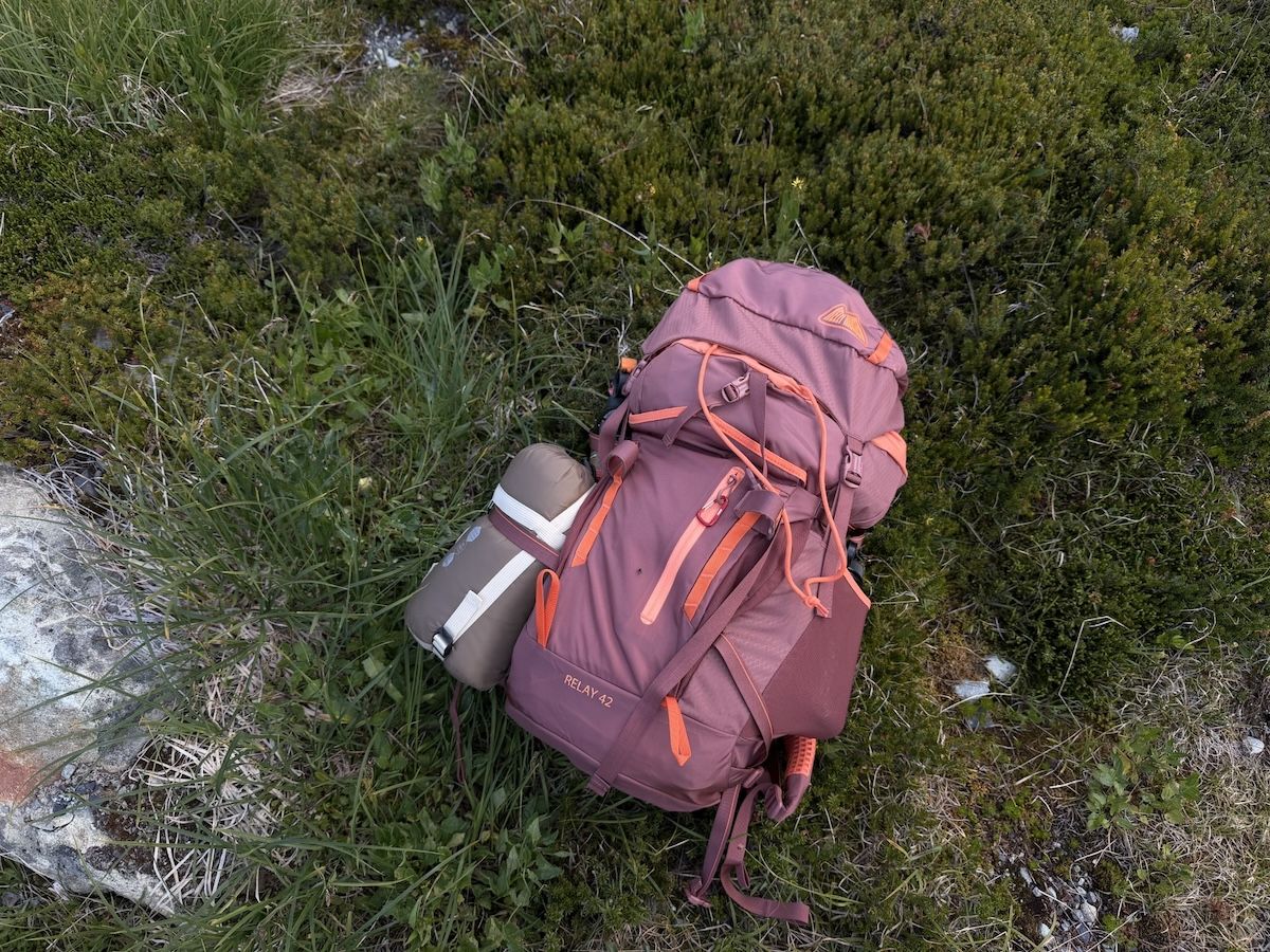 The Helly Hansen Women's Relay Backpack holds overnight gear and then some.
