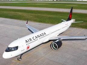 Air Canada plane