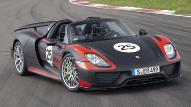 Porsche is expected to end production of the 918 Spyder next July, which means it's almost sold out.