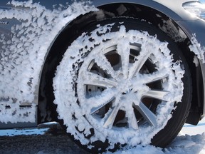 Winter tires.