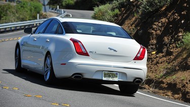 The Jaguar XJ L is quicker than its size would suggest.