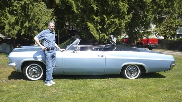 Maurice Gravelle has owned his 1965 Chevrolet Impala Super Sport since 1975 when he drove it to his high school graduation.